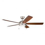 60" Starkk Fan Brushed Nickel люстра-вентилятор 330180NI Kichler