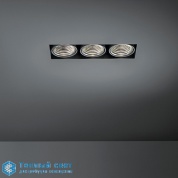 Mini multiple trimless for Smart rings 3x LED GE встраиваемый в потолок светильник Modular