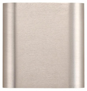 настенный светильник прямоугольной формы из металла