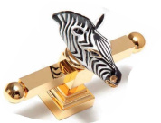 настенная штанга для полотенца с декоративным фигурным элементом