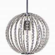 Spherical Crystal Chandelier in Nickel Plated Brass with Crystal Octagons люстра Gustavian 502501501