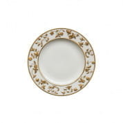 Taormina white & gold bread & butter plate 0004738-402 тарелка, Villari