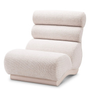 кресло с модульным дизайном и рельефной спинкой