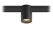 потолочный накладной светильник цилиндрической формы для трековой системы с направленным светом