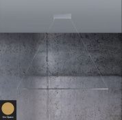 Spillo Icone Линейный подвес Beam, Oblong, Bar золотой i-c-0422
