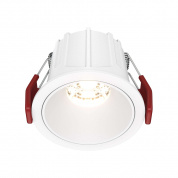 Alfa LED Maytoni встраиваемый светильник DL043-01-10W3K-D-RD-W белый