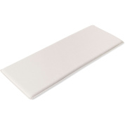 скамья обеденная с мягкими подушками кремово-белого цвета