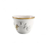 Butterfly white & gold arabic coffee cup чашка, Villari