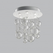 Metal Lux Bolero PL 6L 70 Round круглый потолочный светильник с шестью лампами белый; прозрачный 252.360.01
