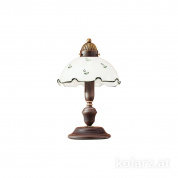 Kolarz Nonna 731.73.21 настольный светильник состаренная латунь ø20cm высота 32cm 1 лампа e27