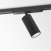 трековый прожектор с диммером и цилиндрическим корпусом для гибких трековых систем