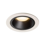 1003856 SLV NUMINOS® M DL светильник встраиваемый 500мА 17.5Вт с LED 2700K, 1460лм, 40°, белый/черный