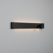 настенная подсветка с линейным корпусом и встроенным поворотным спотом