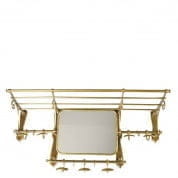 101885 Coatrack Old French brass finish COATRACKS Eichholtz