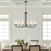 Truby 9 Light Chandelier Black люстра 52481BK Kichler