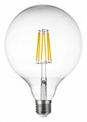 светодиодная лампа G125 с прозрачной колбой 4000K