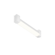 однофазный трековый линейный светильник белого цвета с поворотным основанием Unity