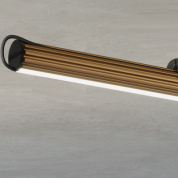 потолочная подсветка цилиндрическая бронзового оттенка IP40
