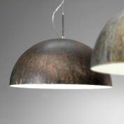 IDL Amalfi 482/72 brown corten white подвесной светильник