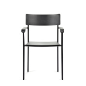 B5020006B August Serax Садовый стул с подлокотниками S чёрный