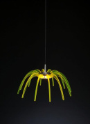 подвесной светильник с радиальной конструкцией и изогнутыми линейными световыми элементами