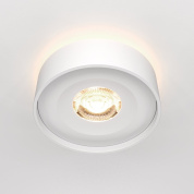 встраиваемый потолочный светильник белый круглый