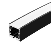 027634 Arlight Профиль SL-ARC-3535-D3000-A45 BLACK (1180мм, дуга 1 из 8)