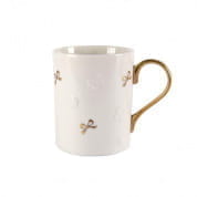 Butterfly white & gold mug кружка, Villari