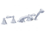 Indica Набор для ванны с 5 отверстиями, украшенный кристаллами Swarovski. Bronces Mestre PID206535