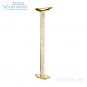 Kolarz DELPHI 0252.41.3.Aq.Ch торшер золото 24 карата длина 60cm ширина 26cm высота 185cm 2 лампы r7s 118mm