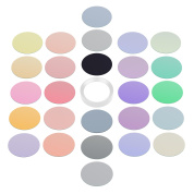 набор цветных стеклянных светофильтров для встраиваемого потолочного светильника