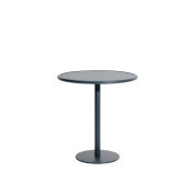 M0742523 La Petite Friture WEEK-END Круглый стол кафе садовый металлический серо-голубой Ø70