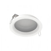 потолочный встраиваемый светильник даунлайт с круглым рассеивателем