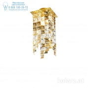 Kolarz PRISMA 1314.11MQ.3.KpTGn точечный светильник золото 24 карата длина 12cm ширина 12cm высота 25cm 1 лампа g9