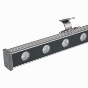 023623 Arlight Светодиодный прожектор AR-LINE-1000S-18W-24V RGB (Grey, 30 deg, DMX512)
