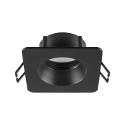 монтажное кольцо квадратное чёрное влагозащищённое