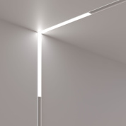 магнитный трековый угловой линейный светильник с вертикальным световым модулем