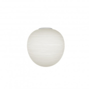 настенный светильник с крупным рифлёным плафоном белого цвета