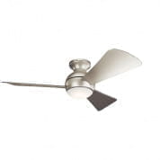 44" Sola Fan Brushed Nickel люстра-вентилятор 330151NI Kichler