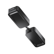 соединительный элемент черного цвета для магнитной трековой системы Radity 23mm