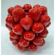 56565 Strawberries красная 30cm Kare design ваза