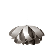 подвесной светильник с белым плафоном из лент