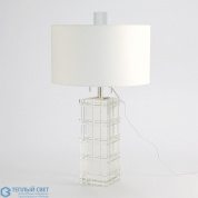 Crystal Plaid Lamp Global Views настольная лампа