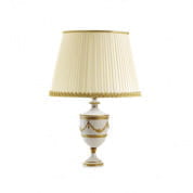 Josephine small table lamp - white & gold настольный светильник, Villari
