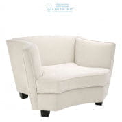 111439 Chair Giulietta ecru velvet Eichholtz