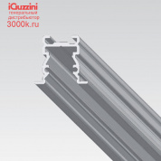 MXL1 Underscore15 iGuzzini High recessed linear Frame profile for Ledstrip Top - L=2000