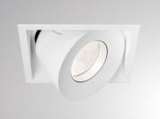 RINE SQUARE R (white matt) встраиваемый потолочный светильник, Molto Luce