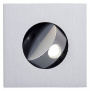 встраиваемый настенный светильник квадратной формы из алюминия