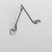 Rotaliana String W2 Mini DWT настенный светильник с регулируемым кронштейном чёрный; графит 1SRW2MW220ZL0