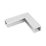 угловой соединитель белый для магнитной трековой системы MAG-45